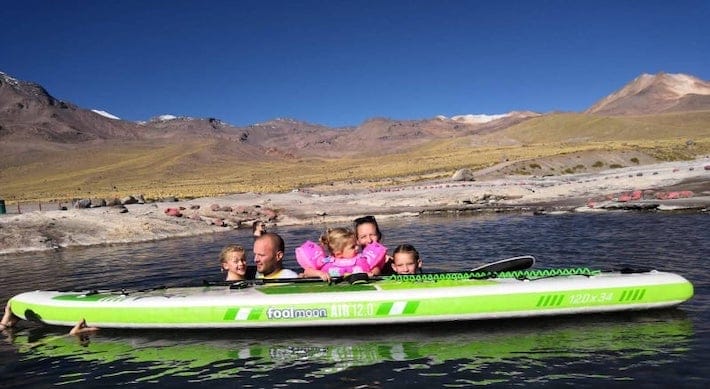 Un tour du monde avec 3 enfants et un stand up paddle Fool Moon