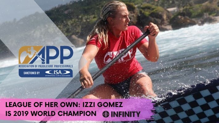 Infinity SUP Izzi Gomez seals her 5th World Champ Title