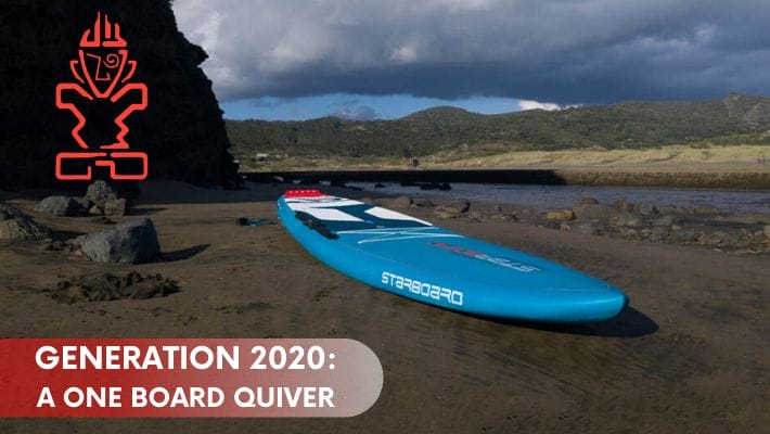 Starboard Generation 2020 brings the best of 3 SUP worlds together: Surfing, Racing and Touring