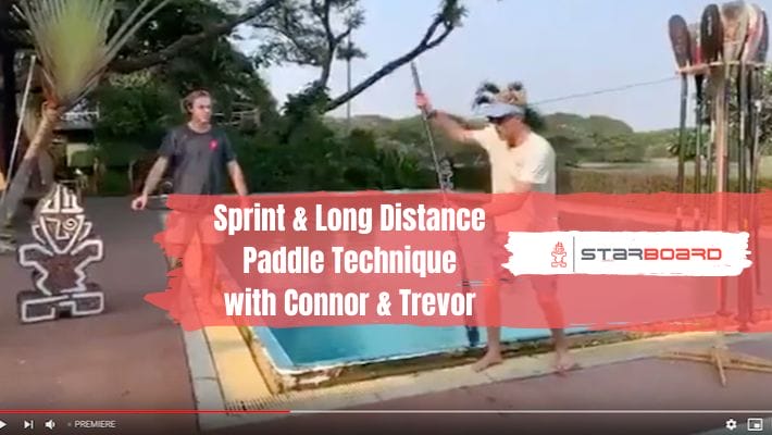 Paddle Technique Tips (Sprint & Long Distance) with Connor Baxter and Trevor Tunnington