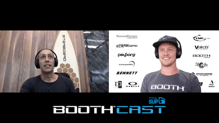 Ollie O’Reilly, Starboard SUP Product Manager on BOOTHCAST