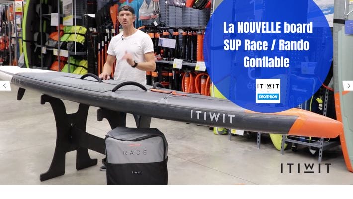 Le nouveau Stand Up Paddle de Race Gonflable d’Itiwit