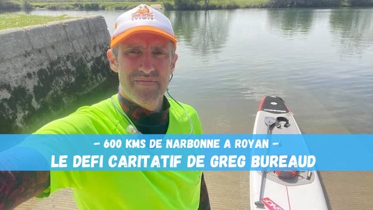 Greg Bureaud se lance un défi: le MedAtlan, 600 kms de la Med à l’Atlantique contre le cancer