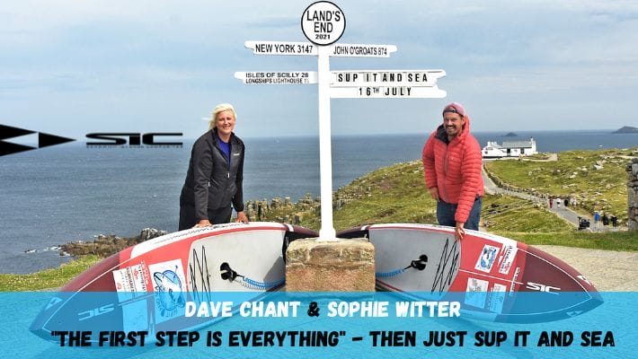 Serendipity, lost SIC Maui boards & true acts of kindness: Meet the first duo paddleboarding the length of Britain