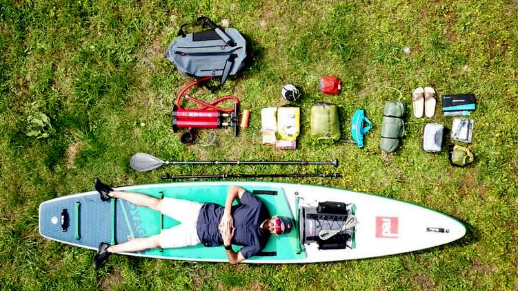 630 kilomètres de paddle entre Sète et Vernon-sur-Mer, Bastien Fleury a relevé un nouveau défi !