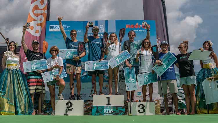 Anabela Prioste and Leo Nika win the 2021 Madeira Island SUP Challenge