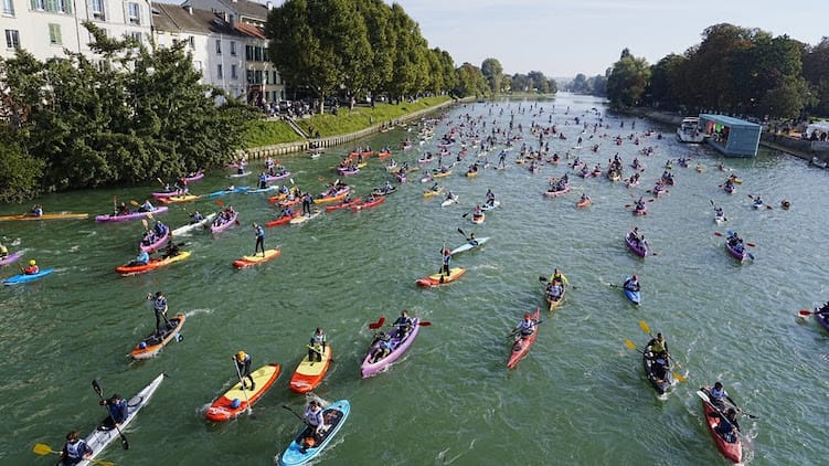 650 participants à la Kayak Paddle Marne, 7000 participants au Tokyo-Vaires-Paris