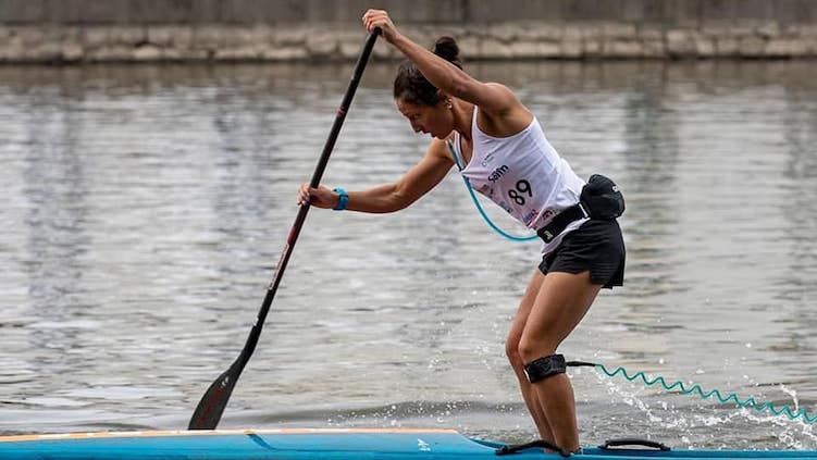 Caterina Stenta – Making waves as a Starboard rider and … as a trail runner!