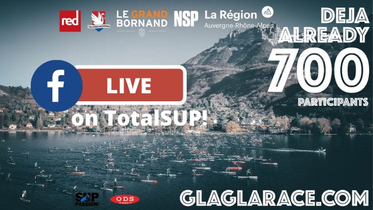 Watch the Gla Gla Race 2022 Live with TotalSUP