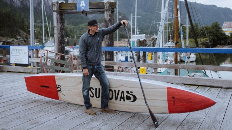 ‘SUNOVA mirrors our values’: Interview with Canadian SUP Explorer Norm Hann