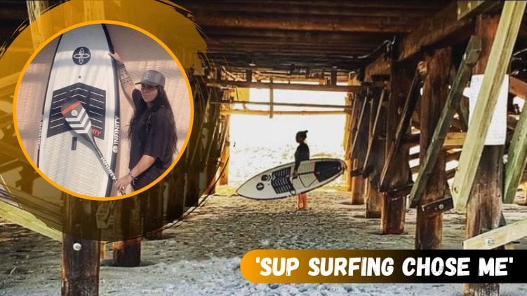 Hands-on tips on how to start SUP surfing from Infinity Rider Kristen Moyer