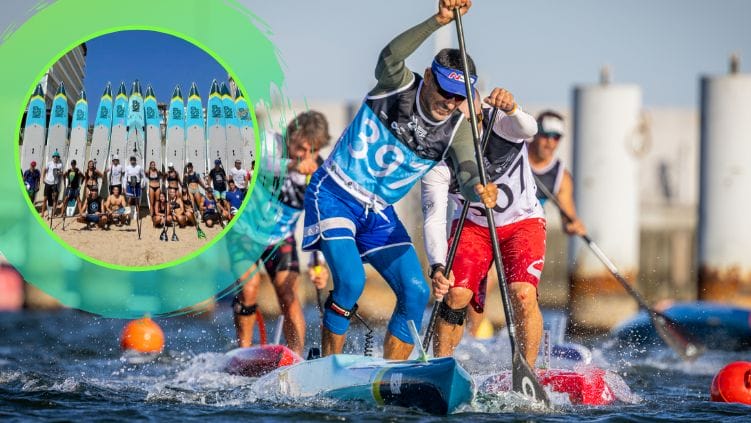 How Daniel Parres has managed to build the largest SUP racing club in the world