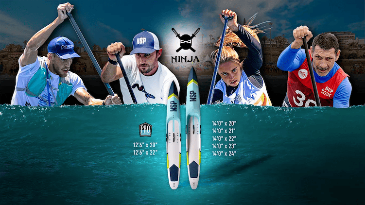 NSP NINJA 14 × 20 SUP レースボード Ninja | NSP Surfboards