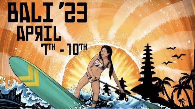 Bali Cosmic Experience Longboard Sup Competition