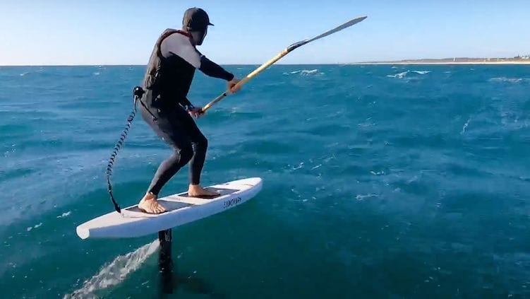 SUP Foil Downwind Tips – Getting started with SUNOVA’s Marcus Tardrew