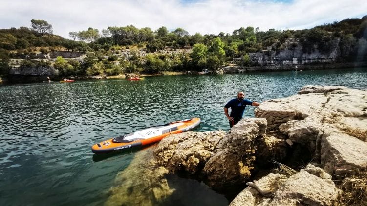 Wattsup Espadon 11′: Testing the allround inflatable paddleboard with Gaël Beven