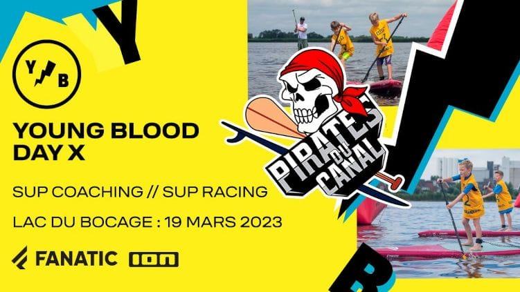 Young Blood Day : le Stand-Up Paddle Race pour les kids avec la Fanatic Falcon Air Young Blood Edition
