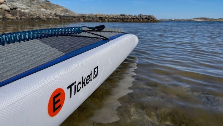 Are SUP touring boards boring? The E-Ticket from Infinity SUP suggests otherwise