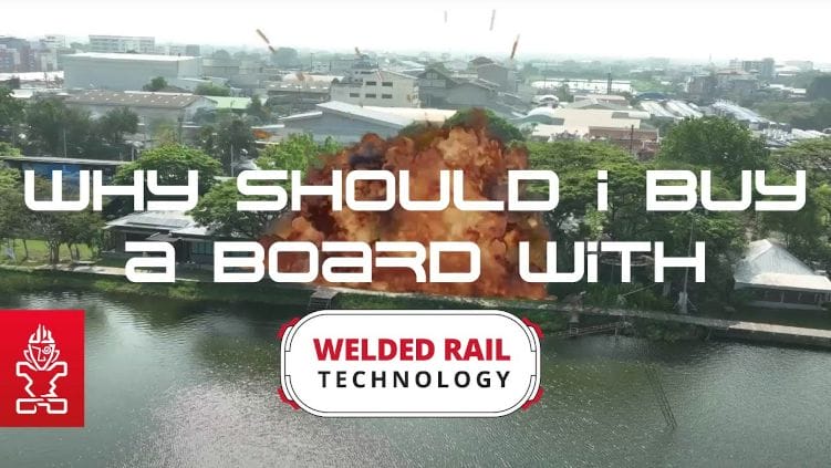 Starboard : Welded Rail Technology, fini les explosions de SUP gonflables ! 6 ans de garantie constructeur