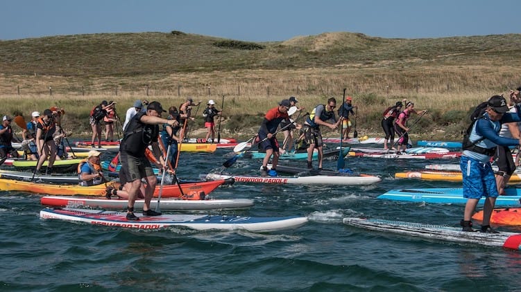 150 paddlers et beau succès pour la 1ère édition du Tour de l’île Vertime