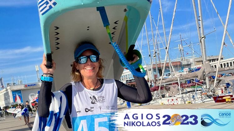 Penny Tsaoutou to compete in her first Agios Nikolaos on SUP 2023 x  ICF SUP World Cup event
