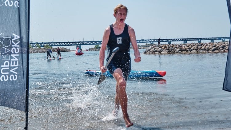 Skrea Strand Paddlerace 2023 One to watch: Danish SUP Champion Asger Smidt