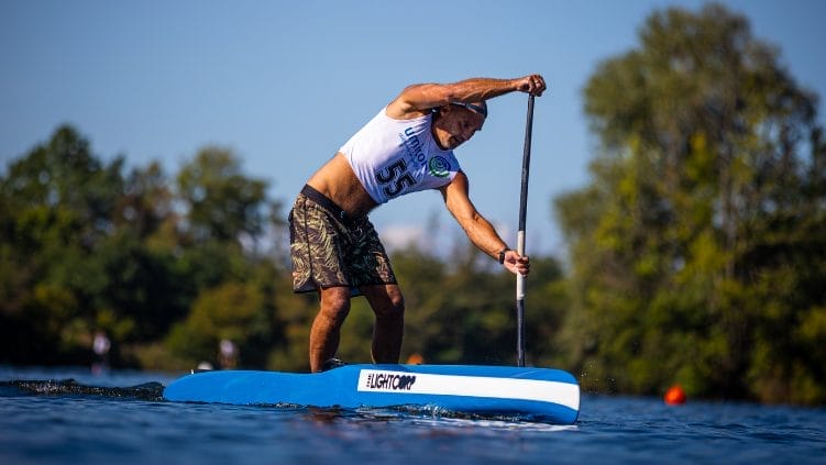 LIGHTBOARDCORP® PARADOXA available to demo at the 2023 ICF SUP Worlds: Interview with the Maker Gerd Weisner