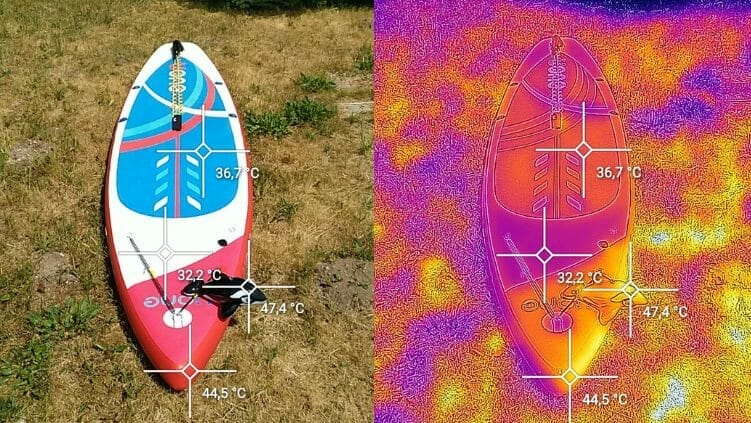 The impact of direct Sun exposure on your inflatable stand-up paddleboard