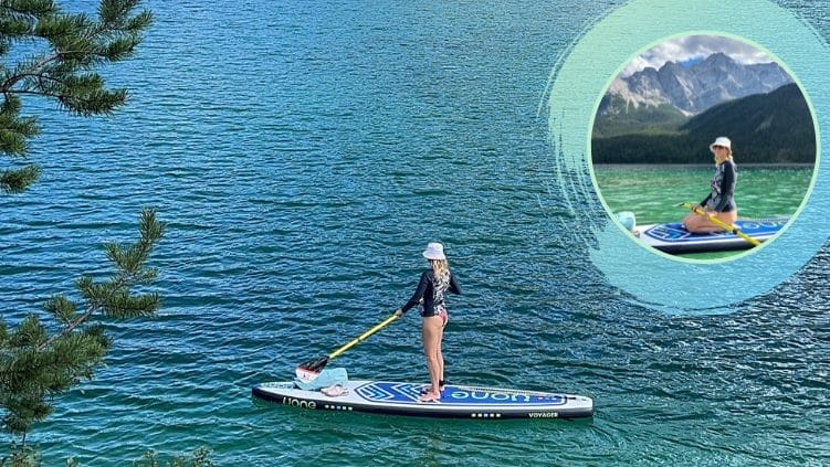 Uone Voyager 12’6″ board review: The Alpine SUP Trip with Wioletta Makles