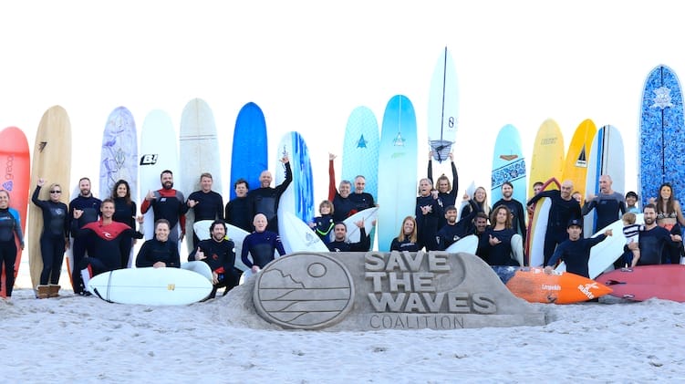 Paddle Logger and the Save The Waves Coalition – working together for a better environment