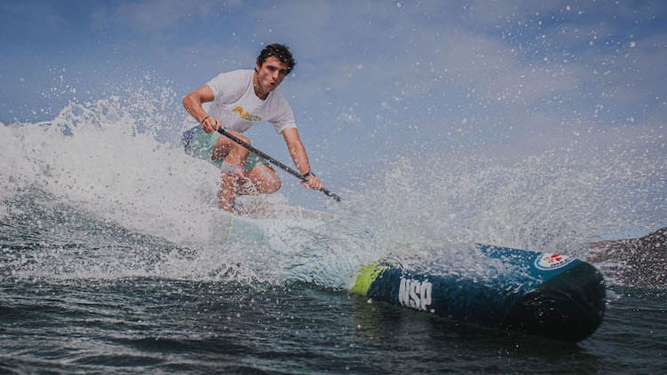 Inaugural SUP Racing in India with NSP’s Antonio Morillo