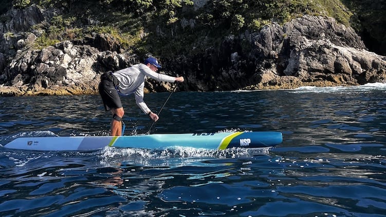 Around the world with Blue Ewer, the British NSP SUP Racer takes us down under for his pre-season training 
