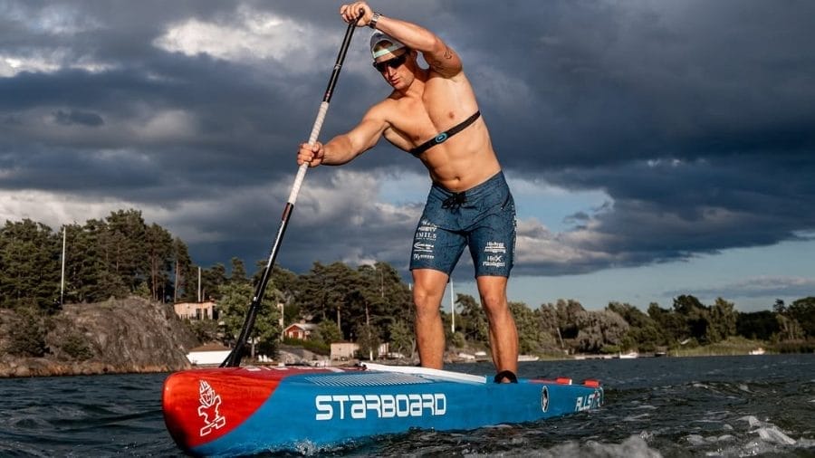 Starboard’s Linus Karlsson back on the SUP racing circuit with ultra endurance win: 200 km in 41 hours