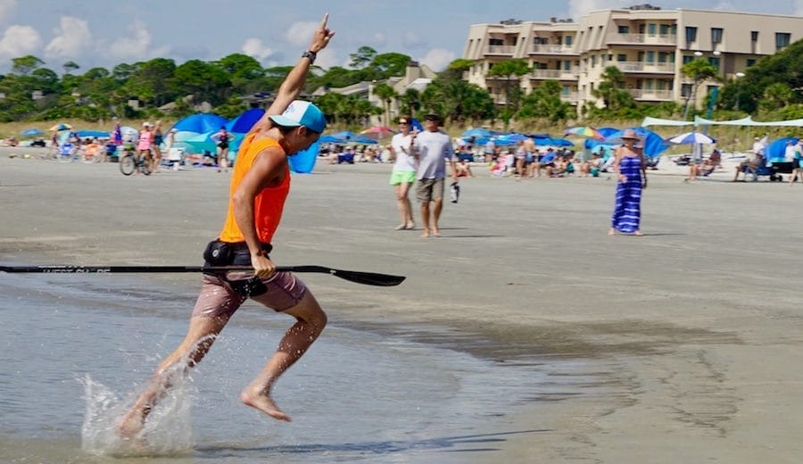 Flying Fish’s Newest Team Member Cam Carney Rising Above and Beyond at Lowcountry Paddle Fest