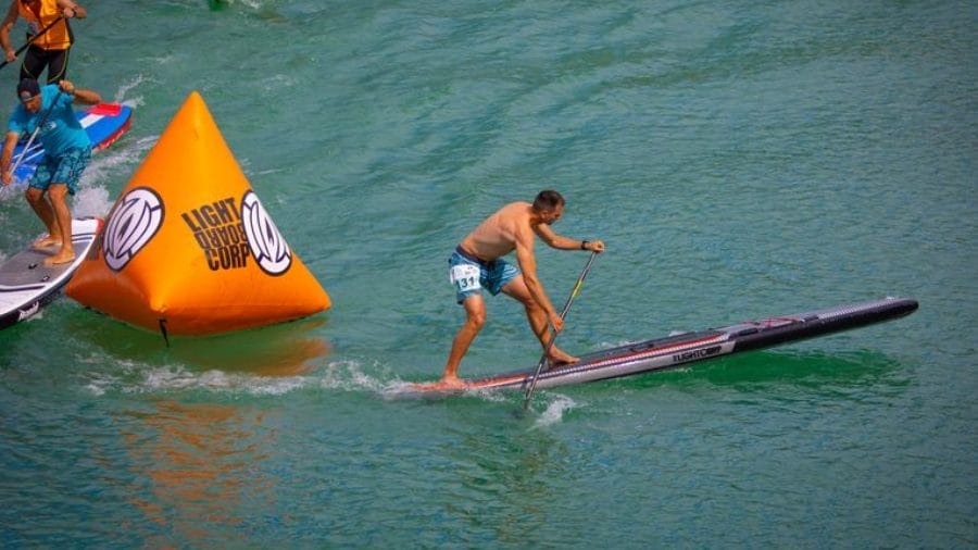 Inflatable SUPs hit 9+ km/h average speed: Light Board Corp
